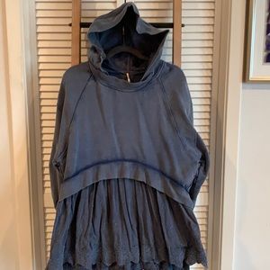 Free People tunic sweatshirt